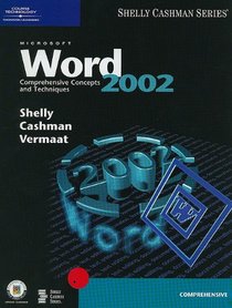 Microsoft Word 2002 Comprehensive Concepts and Techniques