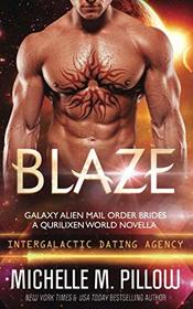 Blaze: Intergalactic Dating Agency: a Qurilixen World Novella (Galaxy Alien Mail Order Brides)