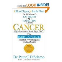 Cancer: Fight It with the Blood Type (Dr. Peter J. D'Adamo's Eat Right 4 Your Type Health Library)