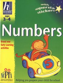 Numbers (Hodder Home Learning: Age 3-4)