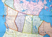 Canada Superior Wall Map