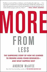 More from Less: The Surprising Story of How We Learned to Prosper Using Fewer Resources?and What Happens Next