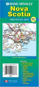 Rand McNally Nova Scotia, Canada: Provincial Map