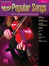 Popular Songs: Violin Play-Along Volume 2 (Hal Leonard Violin Play Along)