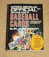 Official 1988 Price Guide to Baseball Cards