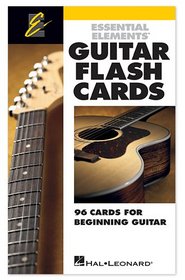 Essential Elements® Guitar Flash Cards - 96 Cards for Beginning Guitar (Essential Elements Guitar)