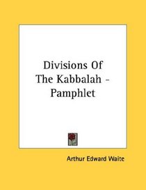 Divisions Of The Kabbalah - Pamphlet