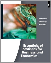 ESSENTIALS OF STRATISTICS FORBUSINESS & ECONOMICS