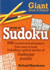 Giant Grab A Pencil Book of Sudoku