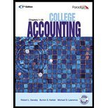 College Accounting, Chapters 1-28