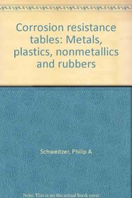 Corrosion resistance tables: Metals, plastics, nonmetallics, and rubbers