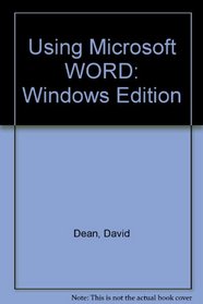 Using Microsoft Word for Windows