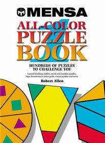 Mensa All-Color Puzzle Book 1: Hundreds of puzzles to challenge you