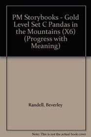 PM Storybooks - Gold Level Set C Pandas in the Mountains (X6) (Progress with Meaning)