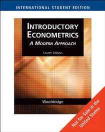 Introductory Econometrics (International Student Edition)