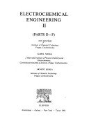 Electrochemical Engineering, Volume 2 (Chemical Engineering Monographs)