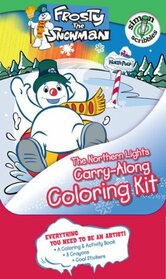 The Northern Lights Carry-Along Coloring Kit (Frosty the Snowman)