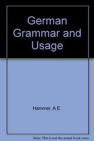German Grammar and Usage