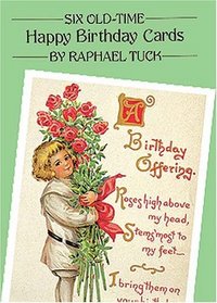 Six Old-Time Happy Birthday Postcards (Small-Format Card Books)