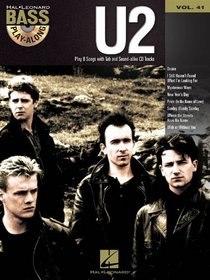 U2 - Bass Play-Along Volume 41 (Book/CD)