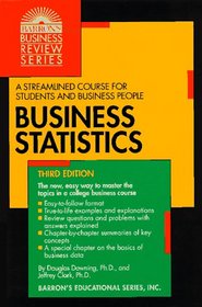 Business Statistics (Barron's Business Review Series)