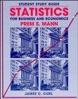 Statistics for Business and Economics, Student Study Guide