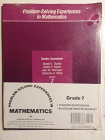 Problem-Solving Experiences in Mathematics, Grade 7
