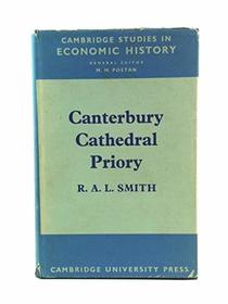 Canterbury Cathedral Priory (Study in Economic History)