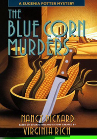 The Blue Corn Murders (Eugenia Potter, Bk 5) (Large Print)
