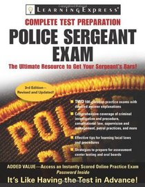 Police Sergeant Exam, 3rd Edition