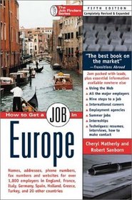 How to Get a Job in Europe (How to Get a Job in Europe)
