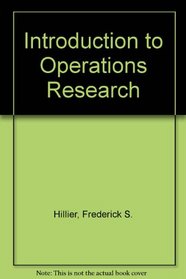 Introduction to Operations Research and or Courseware/Bk & 5 Disks