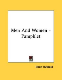 Men And Women - Pamphlet
