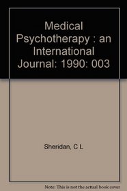 Medical Psychotherapy: An International Journal