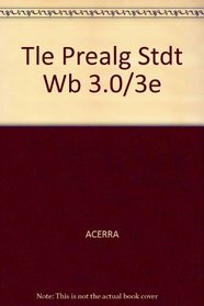The Learning Equation Prealgebra Student Workbook (Version 3.0)