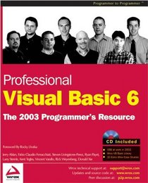 Professional Visual Basic 6: The 2003 Programmer's Resource