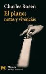 El piano / The Piano: Notas Y Vivencias (El Libro De Bolsillo) (Spanish Edition)