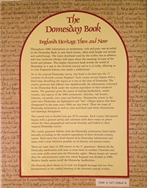 The Domesday Book England's Heritage: Then and Now