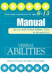 Verbal Abilities Tests: Manual