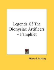 Legends Of The Dionysiac Artificers - Pamphlet