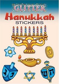 Glitter Hanukkah Stickers (Glitter Sticker Books)