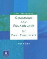 Grammar and Vocabulary for First Certificate (GRVO)