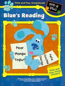 Blue's Reading: Pre-K Plus (A Blue's Clues Think and Play Along Sticker Book)