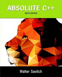 Absolute C++ (6th Edition)