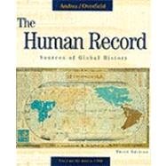 The Human Record: Sources of Global History (Human Record)