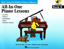 All-In-One Piano Lessons Book B (Hal Leonard Student Piano Library (Songbooks))