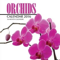 Orchids Calendar 2016: 16 Month Calendar