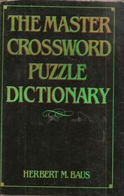 The Master Crossword Puzzle Dictionary
