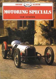 Motoring Specials (Shire Albums)