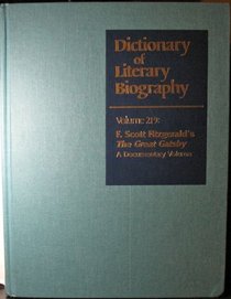 F. Scott Fitzgerald's the Great Gatsby (Dictionary of Literary Biography)